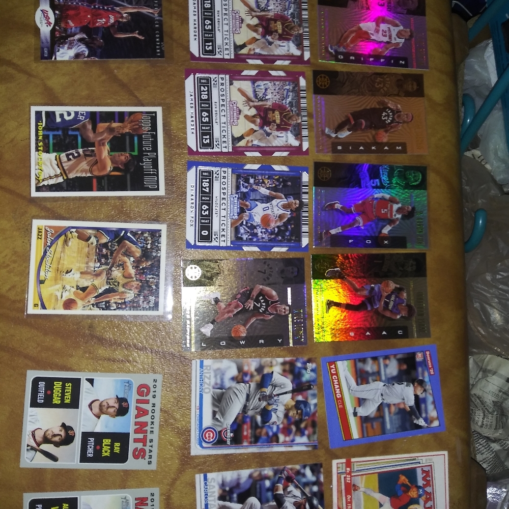 Mixed nba and major league lot!!